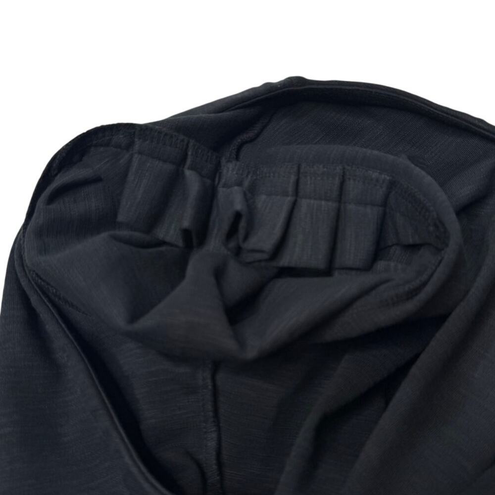 Free People Ellery Puff Sleeve Blouse NWT Black M - Picture 8 of 12
